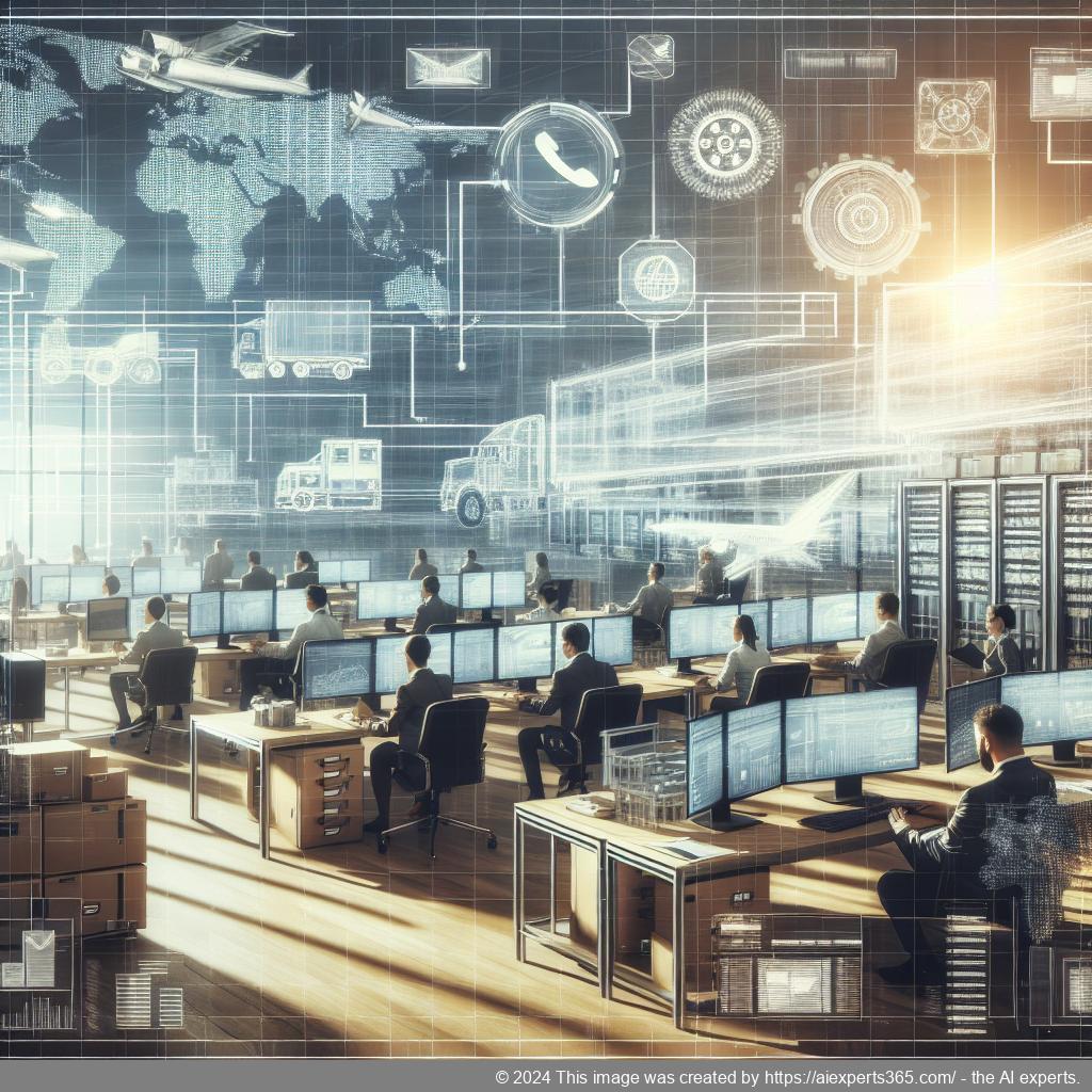 Ein modernes Büro nutzt effektive Post-und Telefonservices