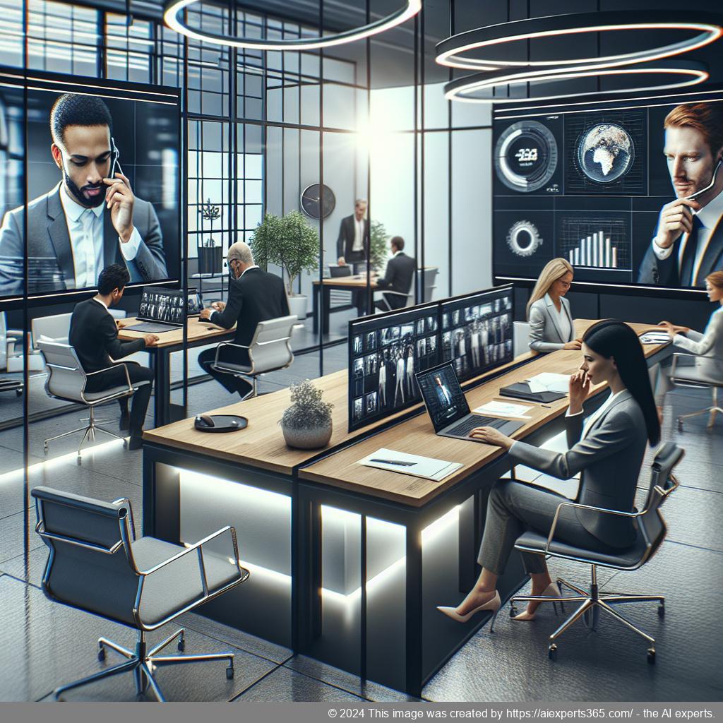 Virtuelles Büro mit moderner Ausstattung und professioneller Atmosphäre zur Miete als Firmensitz.