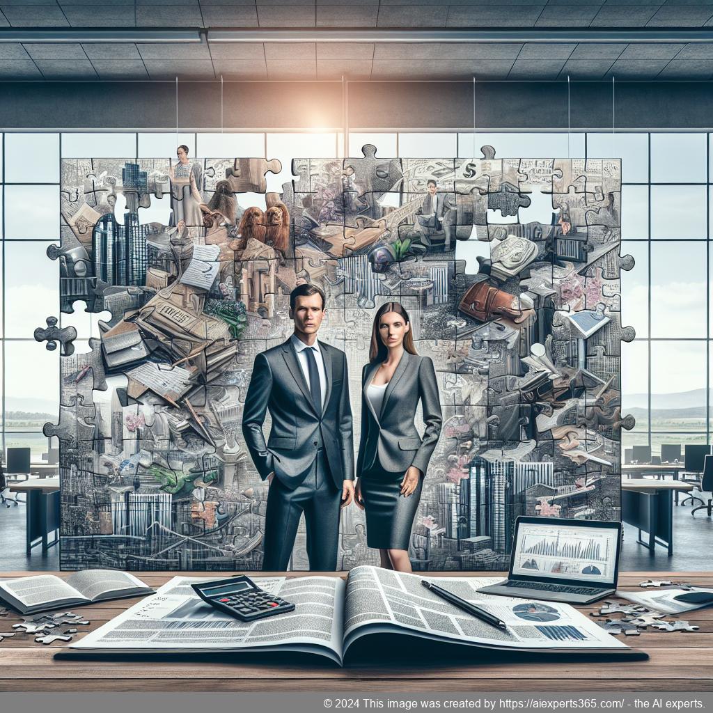 Illustration eines modular aufgebauten Pakets mit verschiedenen Dienstleistungen symbolisiert durch unterschiedliche Bausteine